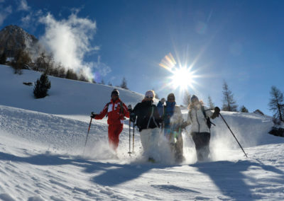 Séjour raquette à neige avec l'ESF Névache et l'Échaillon